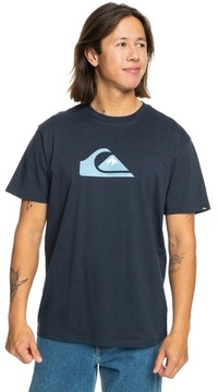 T-shirt Quiksilver Comp Logo - KTP0/Dark Navy