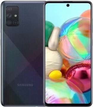 Samsusng Galaxy A71 A715F/DS Czarny, K366
