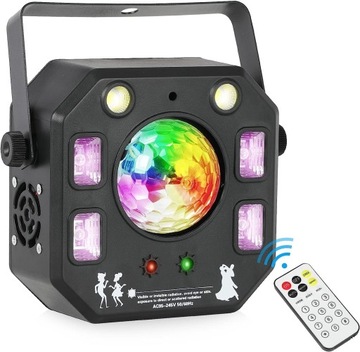 OŚWIETLENIE SCENICZNE LED 4 W 1 Z MAGIC BALL