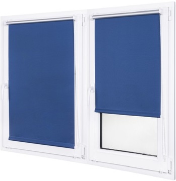 ROLETA TERMO TERMICZNA SILVER WEWNĘTRZNA Z PROWADNICAMI NA WYMIAR 72x215 CM