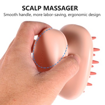 Шампунь для массажа кожи головы. Щетка для влажной чистки волос.