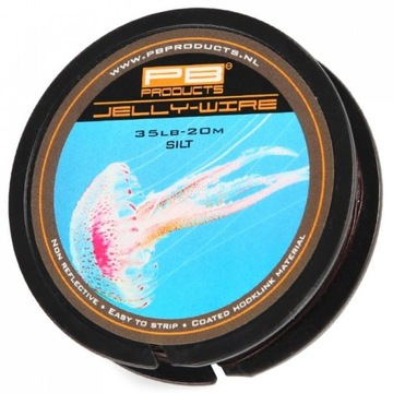 PB Product Jelly Wire 35lb, 20m Gravel - plecionka