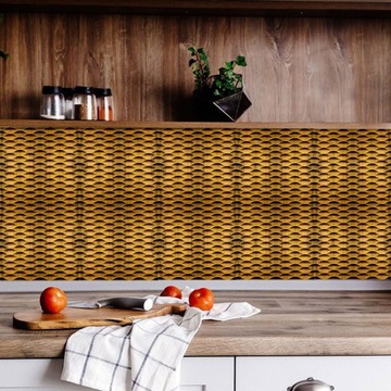 СОВРЕМЕННАЯ ПЛИТКА ПВХ 20х20 см из 3D деревянного винила