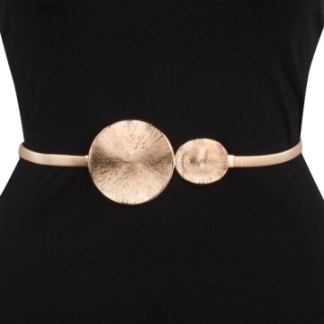 ПРУЖИННЫЙ РЕМЕШОК, МЕТАЛЛИЧЕСКАЯ ЭЛАСТИКА, ДЕКОРАТИВНАЯ ЖЕНСКАЯ ЗОЛОТАЯ ТАБЛИЧКА