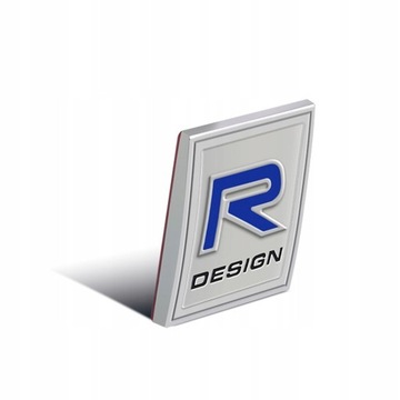 ЛОГОТИП-ЭМБЛЕМА VOLVO R-DESIGN — НАКЛЕЙКА
