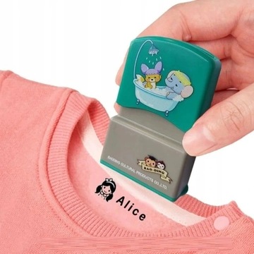 Personalizowana Pieczątka Na Ubrania 2 Rodzaje