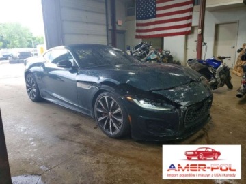 Jaguar F-Type 2021 Jaguar F-Type 2021r., JAGUAR F-TYPE R,, od ubezpieczalni 5.0 Benzyna 583KM