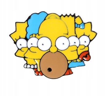 broszka przypinka the Simpsons