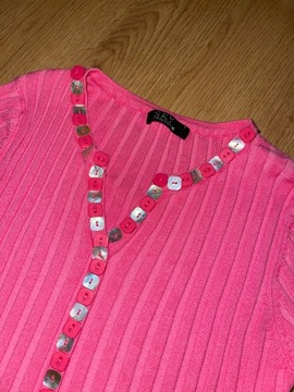 Bluzka różowa sweterkowa desicns 1 36 S