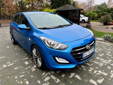 Hyundai i30 II Hatchback 3d Facelifting 1.6 CRDi 110KM 2016 HYUNDAI i30 110KM LIFT LED Alu 18 Tempomat Podgrzewane fotele/kierownica, zdjęcie 1