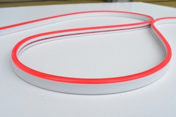 Светодиод неоновый красный гибкий 12В FLEX 6х12 мм IP67
