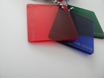 Оргстекло Оргстекло СИНИЙ полупрозрачное 20х30 3