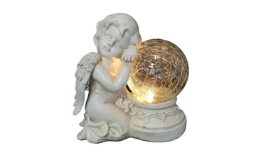 АНГЕЛ АНГЕЛ СВЕТОДИОДНАЯ СОЛНЕЧНАЯ ФИГУРКА СВЕЧА ШАР ДЕКОРАТИВНАЯ СОЛНЕЧНАЯ ПАНЕЛЬ