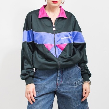 HUMMEL Vintage bluza lata 90's rozpinana dresowa M/L