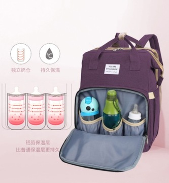 Многофункциональная сумка-рюкзак для коляски