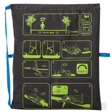 Слэклайн зеленый 15 м