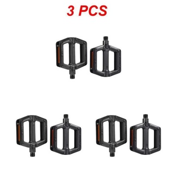1/2/3PCS Pedals Cutout Design Mountain Road Bike Pedals Engineering Plastic