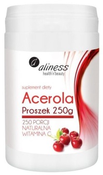 Acerola PROSZEK 250g NATURALNA WITAMINA C aliness