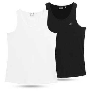 ЖЕНСКАЯ ФУТБОЛКА 4F ИЗ ХЛОПКОВОГО НАБОРА, 2 ПАКЕТА