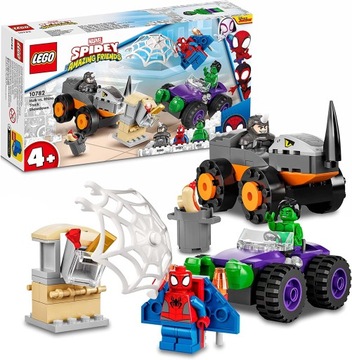 LEGO MARVEL 10782 HULK KONTRA RHINO STARCIE SPIDEY