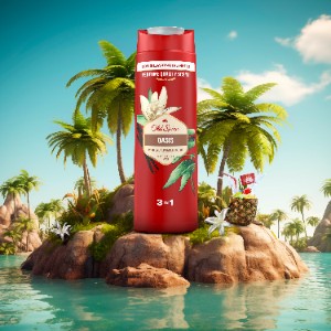 Zestaw Old Spice Oasis Dezodorant w sprayu 150ml 48h + Szampon 3w1 400ml