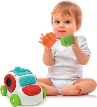 SENSORY CAR Мягкие блоки CLEMMY Clementoni