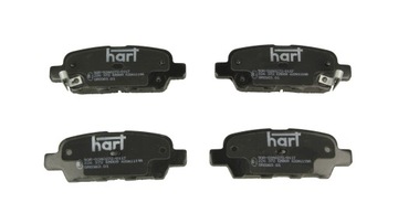 KLOCKI HAMULCOWE TYŁ X-TRAIL 06/01-