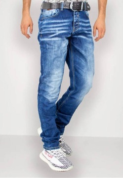 SPODNIE MĘSKIE JEANS SLIM FIT CIPO BAXX