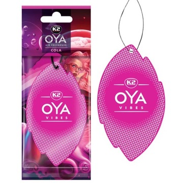 K2 OYA VIBES COLA ODŚWIEŻACZ ZAPACH SAMOCHODOWY ZAWIESZKA SAMOCHODOWA
