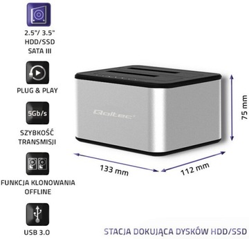 Док-станция QOLTEC 50316
