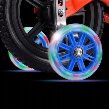 РЕГУЛИРУЕМЫЕ БОКОВЫЕ КОЛЕСА 12–20 ДЮЙМОВ, СВЕТЯЩИЙСЯ СВЕТОДИОД