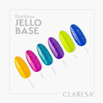 CLARESA BASE RAINBOW JELLO PINK 5G