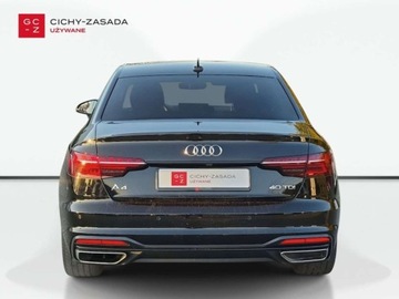Audi A4 B9 Limousine Facelifting 2.0 40 TDI 204KM 2021 Audi A4 Limousine 40TDI Salon PL Faktura VAT Alcantara Martwe pole 2.0, zdjęcie 3