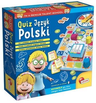 LISCIANI MAŁY GENIUSZ - QUIZ JĘZYK POLSKI