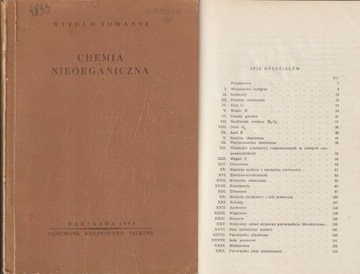 CHEMIA NIEORGANICZNA Tomassi
