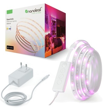 Nanoleaf Light Strips Starter taśma LED 2m 2000Lm 23W Matter HomeKit iOS