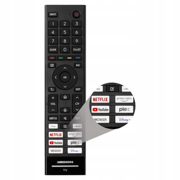 TELEWIZOR LED 43'' 4K UHD USB HDMI DVB-T2 HEVC NETFLIX SMART TV WiFi VIDAA