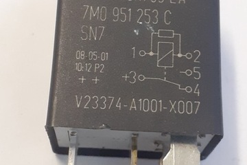 RELÉ AUDI A5 (8T3) 7M0951253C 2.7L DIESEL 140KW 2008