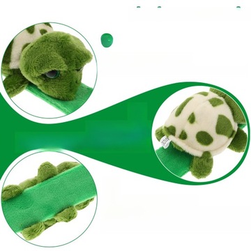БРАСЛЕТ С ПЛЮШЕВЫМИ ЖИВОТНЫМИ ПЛЮШОВАЯ повязка на голову с ремешком-черепахой браслет НАШУШНОЕ АНИМ