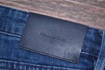 MASSIMO DUTTI REGULAR FIT MĘSKIE SPODNIE STRETCH JEANS 32/32