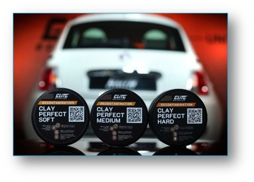 Elite Detailer CLAY PERFECT SOFT Глина для удаления загрязнений 100г