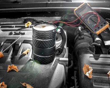 ШИНЫ КРУЖКА ЗАБАВНАЯ КРУЖКА ДЛЯ ПАПА КОФЕЙНЫЕ КРУЖКИ ПОДАРОК ​​ПАРНЕМ