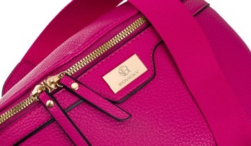 НАСТЕННАЯ СУМКА КРЕСТОВАЯ ПУРПУРНО-РОЗОВАЯ