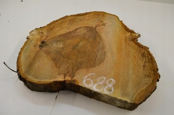 Кусочек каштана после сушки в помещении 58х48 см Поднос для доски