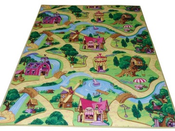 Dywan dla dzieci Candy Town Baśniowy Świat 200x200