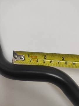 Универсальный руль 22 мм, черный New High Pattern MT07, сделано в Польше