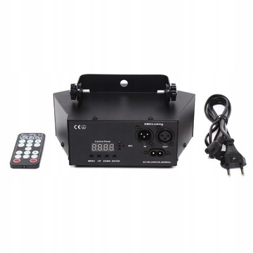 9-глазый лазерный сценический светильник DMX512