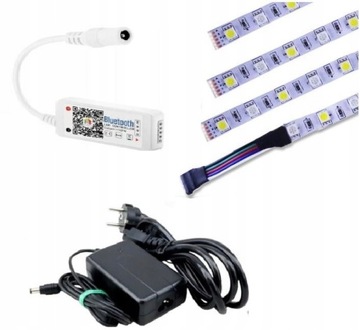 Podświetlenie monitor PC LED RGBW BLUETOOTH tuning