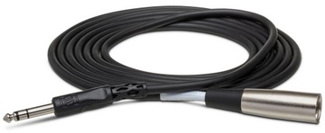HOSA STX-110M - Kabel wtyk TRS 6,3mm - wtyk XLR 3m