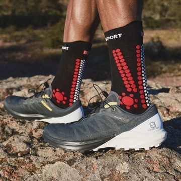 Носки для бега COMPRESSPORT TRAIL V4.0 42-44